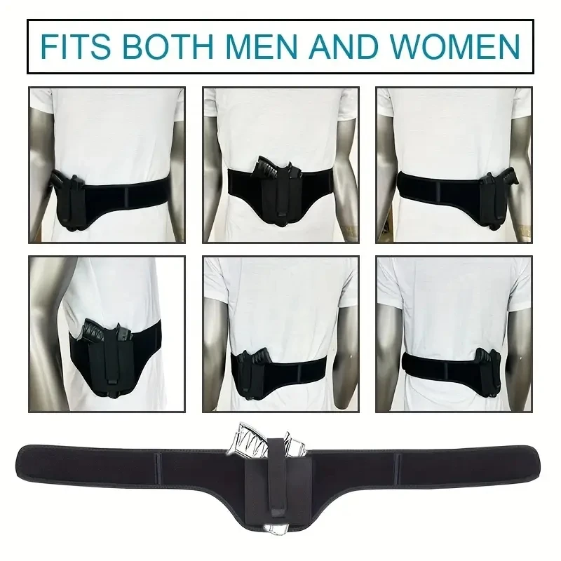 Verdeckte Tragetasche, einfach gemacht: Taktisches, unsichtbares Taillenholster für Männer und Frauen – perfekt zum Laufen, Joggen, Wandern! – Detail 6
