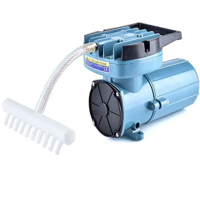 

DC12V 80L/Min Oil Free Aquaculture Air Compressor,Fish Pond Electronic Booster Pump