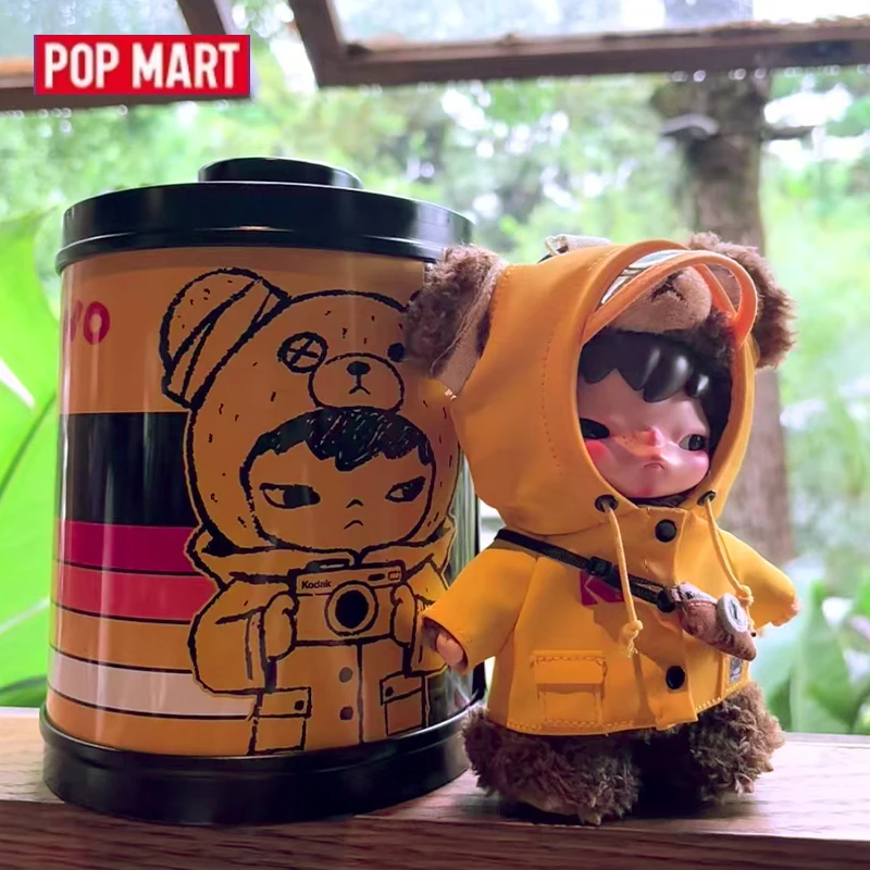 

POP MART Hirono Kodak Series Plush Doll Pendant Trendy Mystery Box Anime Action Figure Blind Random Box Toys Model Ornament Doll