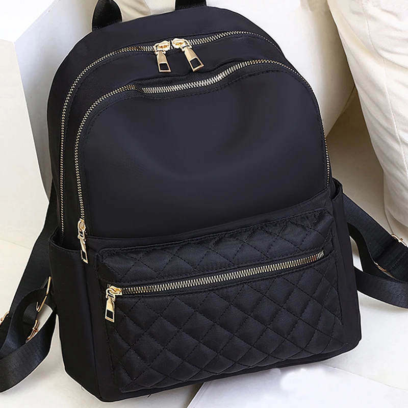 Nuevas mochilas pequeñas de tela Oxford de viaje a la moda para hombres y mujeres, bolsos de lona versátiles para mujeres, mochilas escolares
