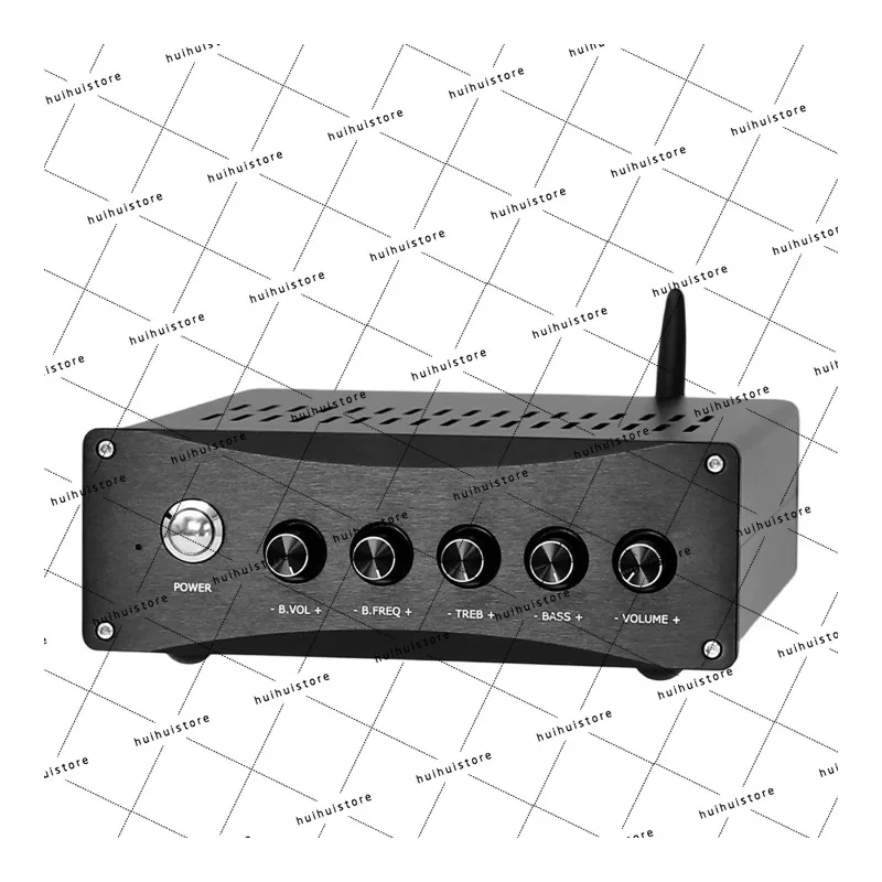 D6S Dual-core TPA3255 2.1 High-power Digital HiFi Power Amplifier Bluetooth 5.4 Independent Decoding (built-in Power Supply)