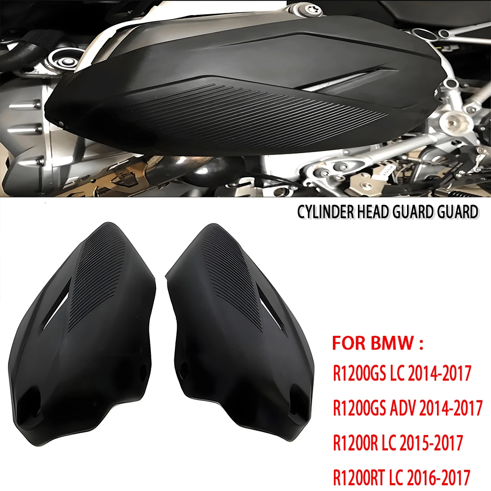 

For BMW R1200GS Cylinder Head Guards Protector Cover for BMW R 1200 GS Adventure 15on R1200RT 16on 2014 2015 2016 2017 R1200R
