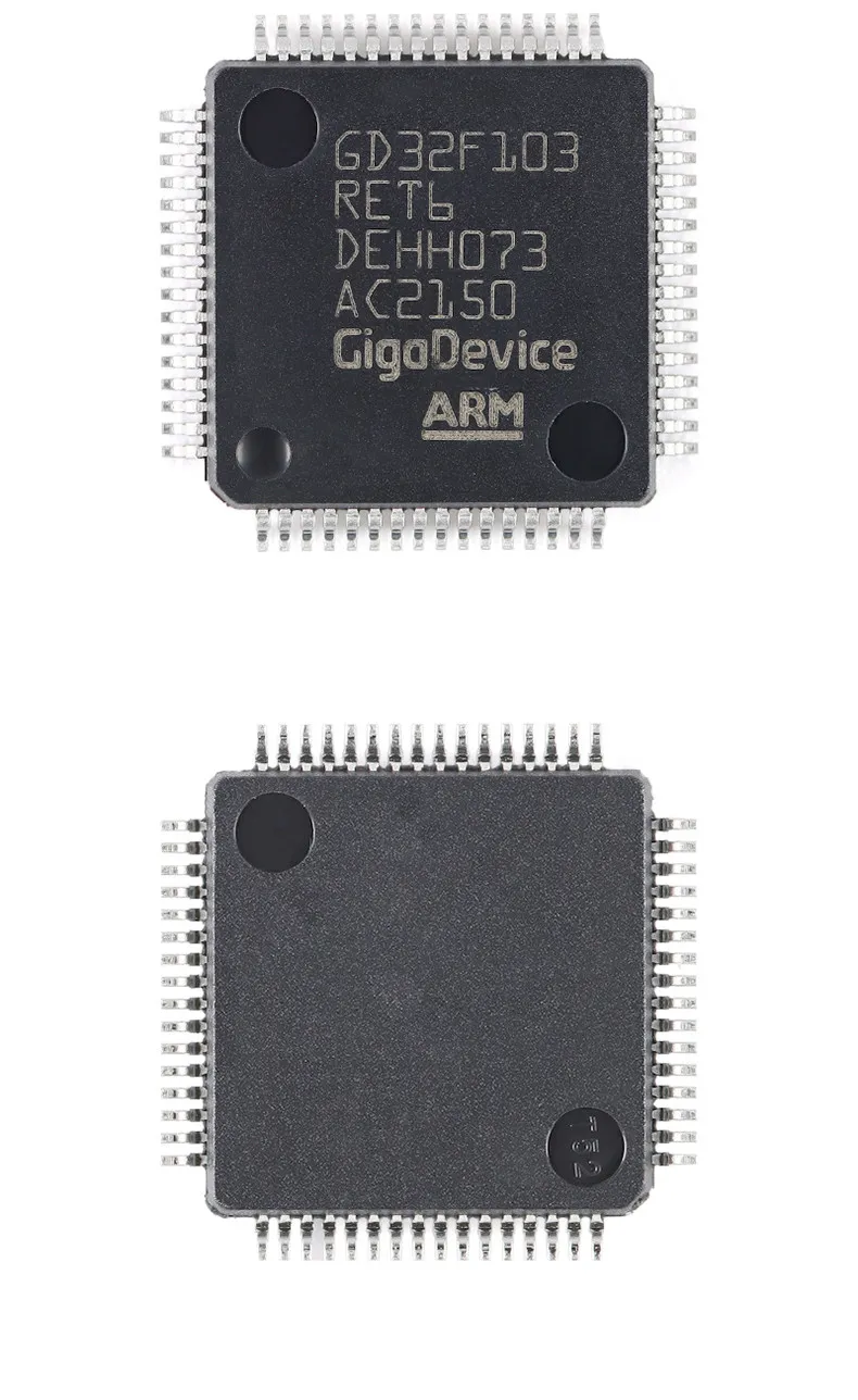 2pcs GD32F103RET6 ARM 32-bit Microcontroller MCU LQFP-64 IC Chip For Embedded Industrial Control