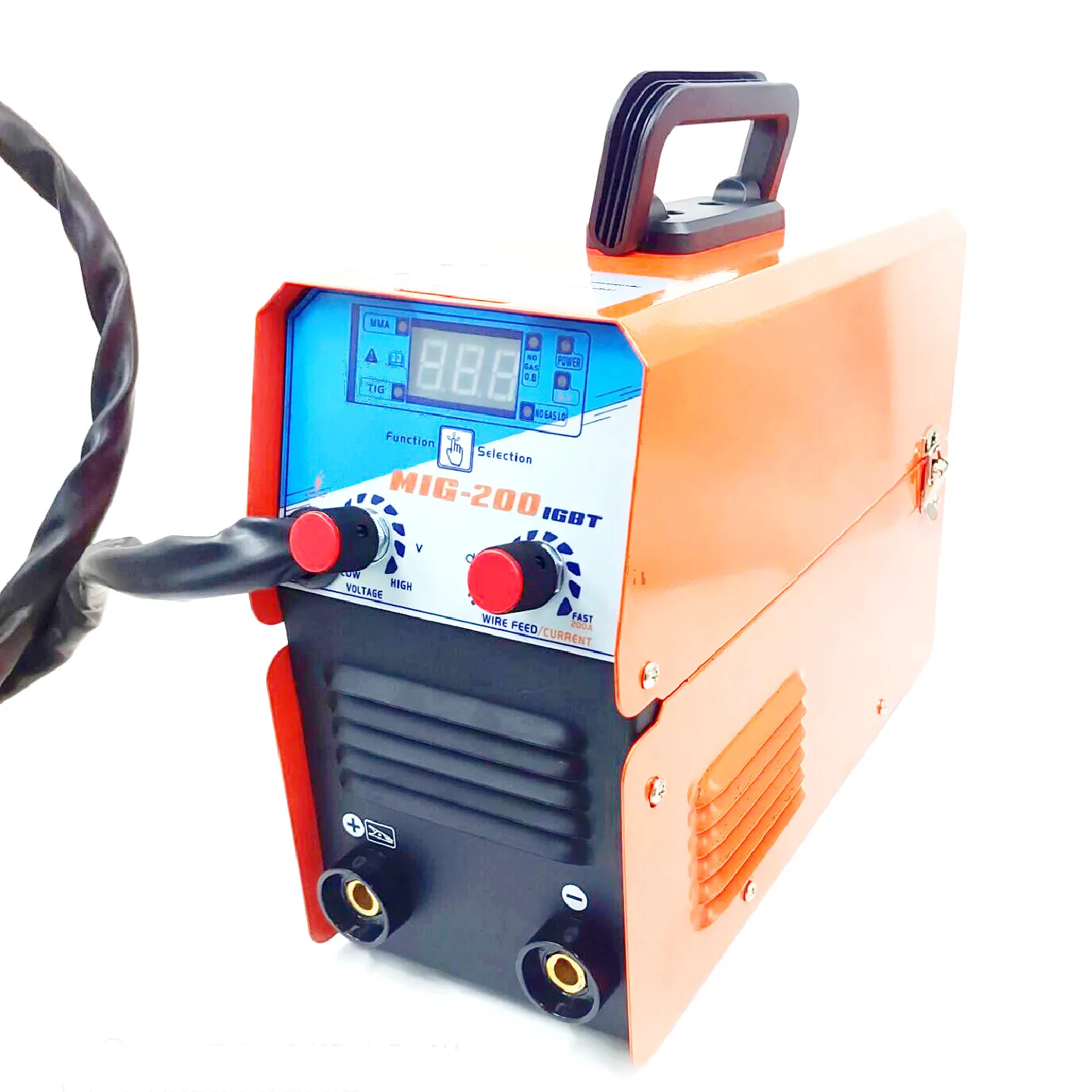 TIG MMA MIG Welder Machine Welder Semi-Automatic 220V Inverter Tig IGBT Gasless Mig Welder 3 in 1 Synergic Welding Machine 120A