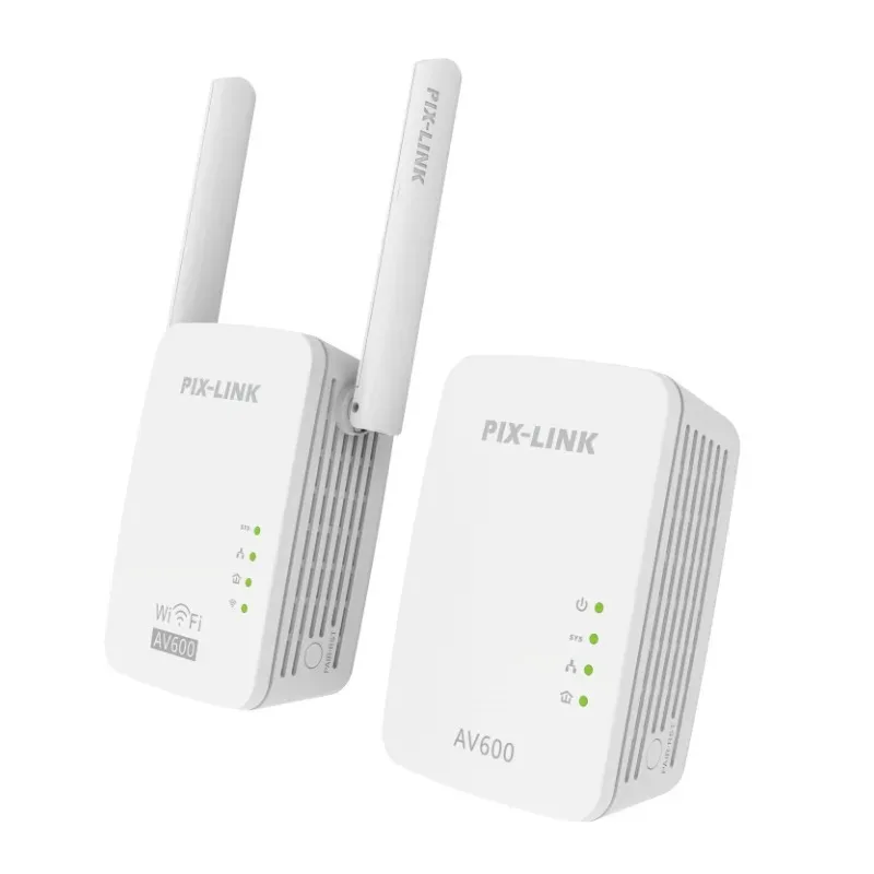 Pair PIXLINK AV600 300Mpbs WIFI Repeater Extender Range Wireless AC Dual Band Router/Repeater/AP/Home WiFi Booster/Dual Antenna