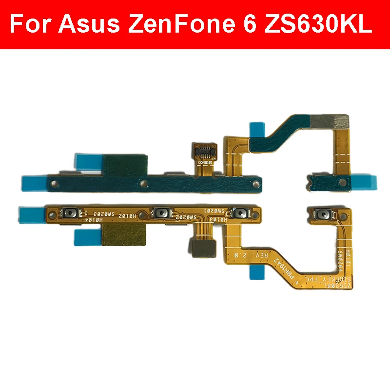 セル On Off Power Volume Side Button Flex Cable For Asus ZenFone 6 2019