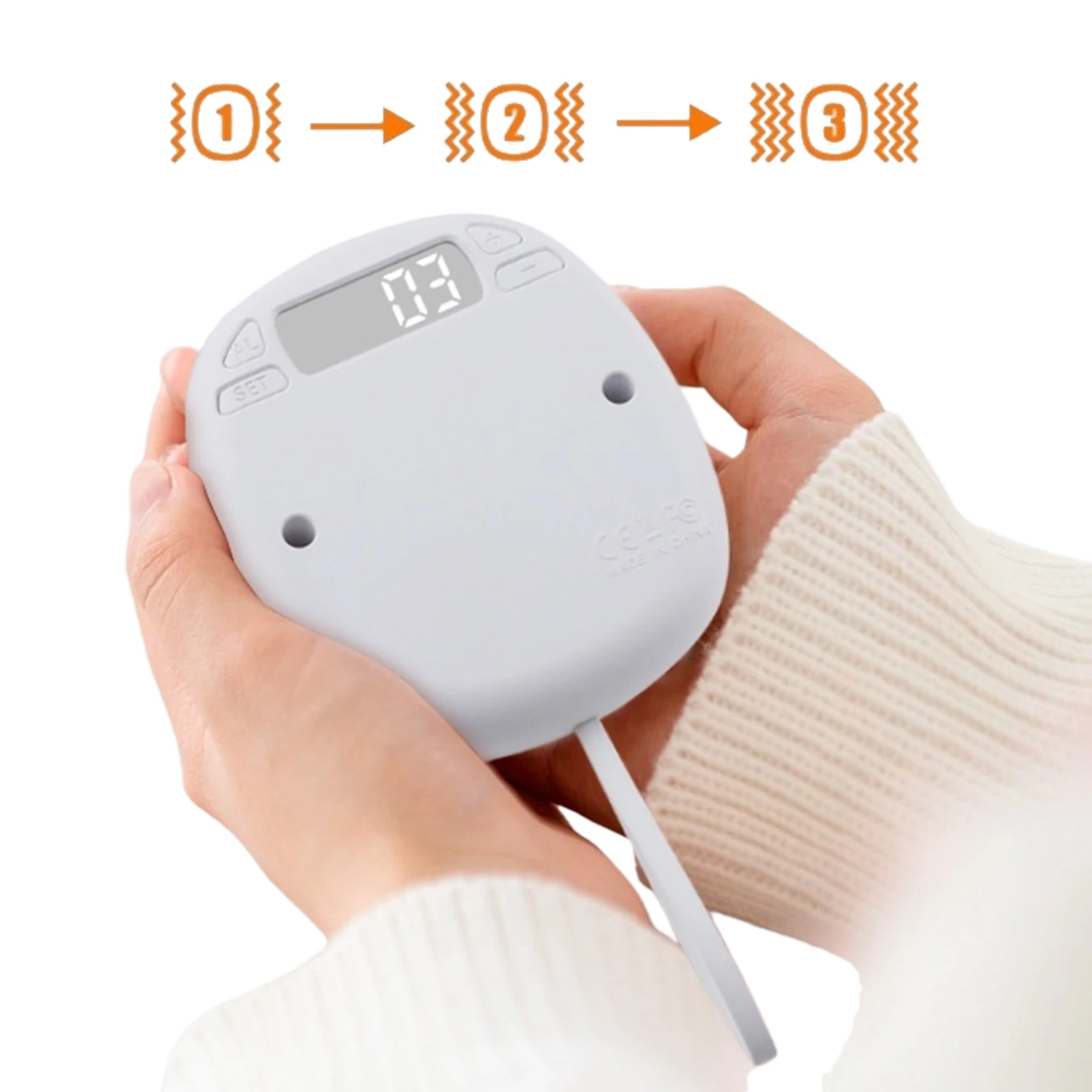 

Бесшумные цифровые LED-часы с функцией напоминания, мощный будильник с 3 режимами вибрации для слабослышащих, с функцией повтора, бесшумные, для студентов