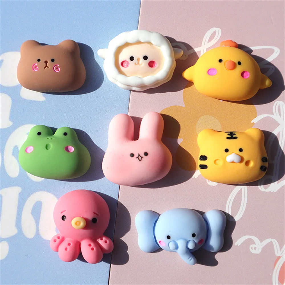 Cream Gum Phone Case Hair Clip Water Cup Shoes Buckle Kids Handmade Cartoon Cute Accessories Resin Doll Elastic Material