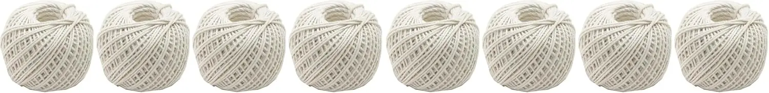 

220ft Cotton Kitchen Twine, Food Safe, Oven Safe, White