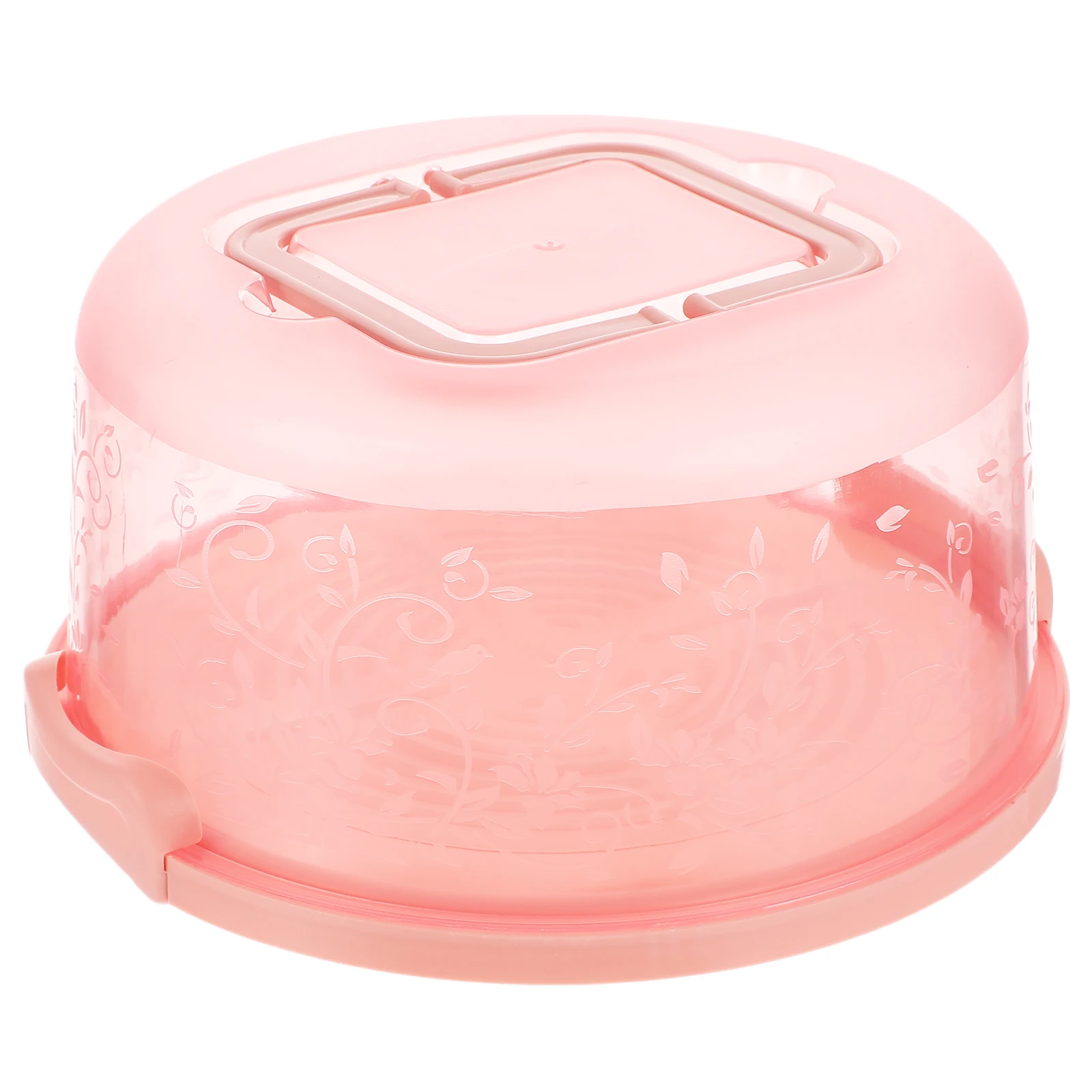 

Portable Cake Box Container Packing Blue PP Material Sealing Buckle Lightweight Food Boxes Dessert Container Gift Packaging Bag