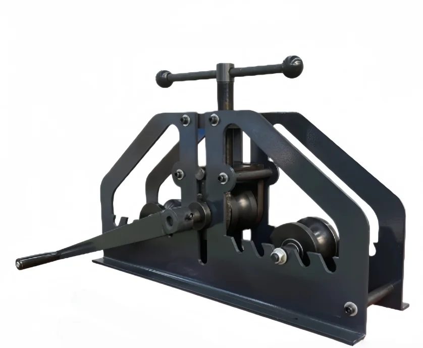Manual Small Multi-Functional Steel Pipe Bending Machine Flat Steel Bending Machine Full Structural Steel Solid and Sturdy