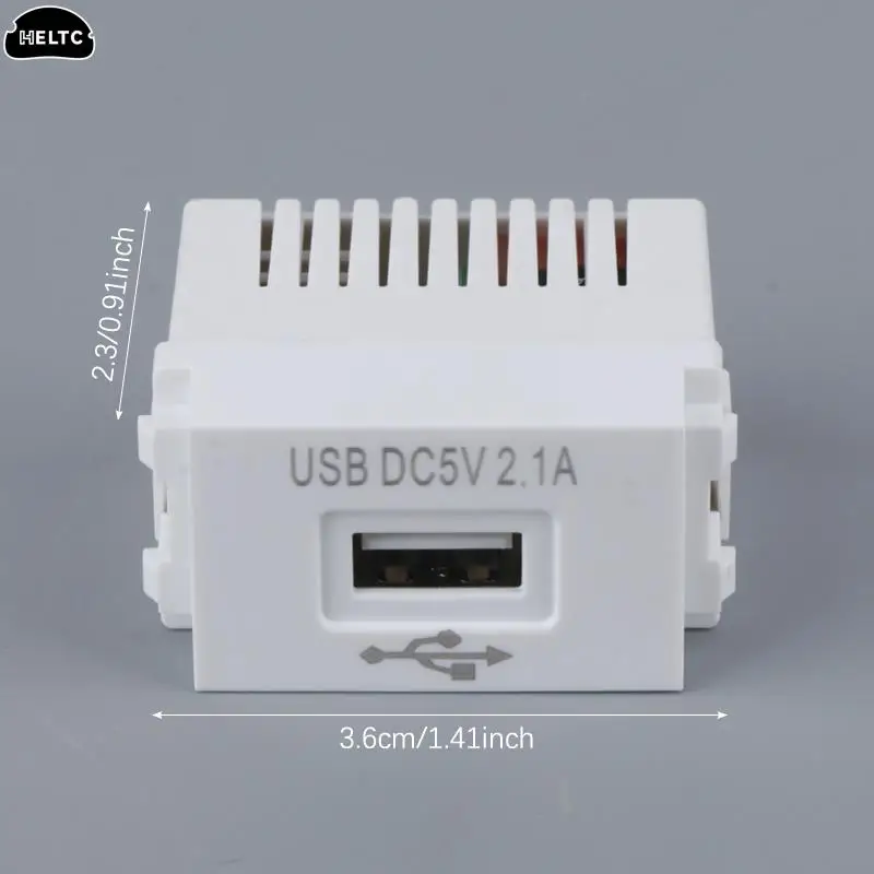 1pcs Mobile Phone Charging Panel USB Power Module 220V Socket 5V Transformer 2.1A USB Charging Power Socket Switching Adapter