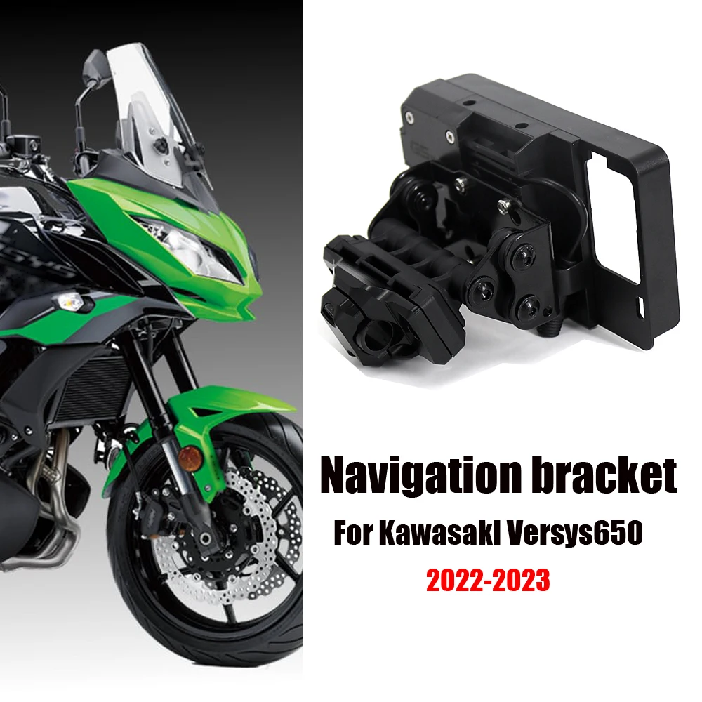 

Новинка, держатель для телефона Kawasaki Versys650, USB-зарядное устройство Ø 13/16 мм, VERSYS Versys 650 2022 2023