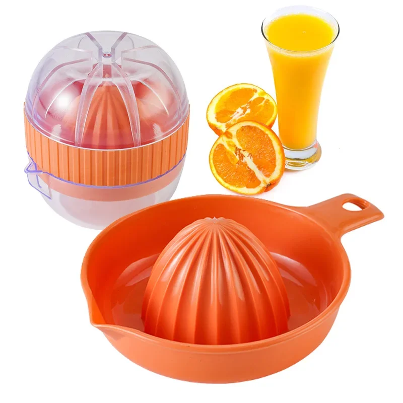 Hand Juicer Citrus Orange Squeezer Manual Lid Rotation Press Reamer for Lemon Lime Grapefruit with Strainer Kitchen Manual Tools