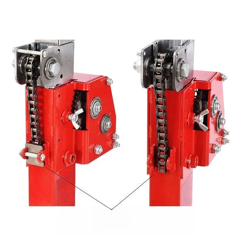 Hand Crank Chain Type Drywall Lifter Stable Labor Saving Mobile Elevator for Gypsum Board Ceiling Lamp Pro Installation Device - view 5