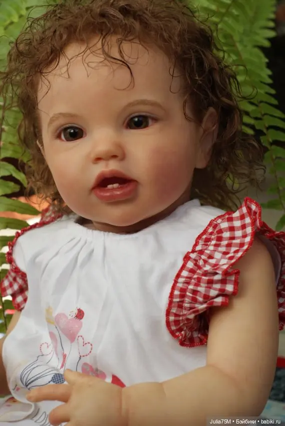 24 Inch Soft Touch Reborn Lottie Doll DIY Kit Unpainted Fresh Color Unfinished Baby Doll Parts with Cloth Body for Doll Making