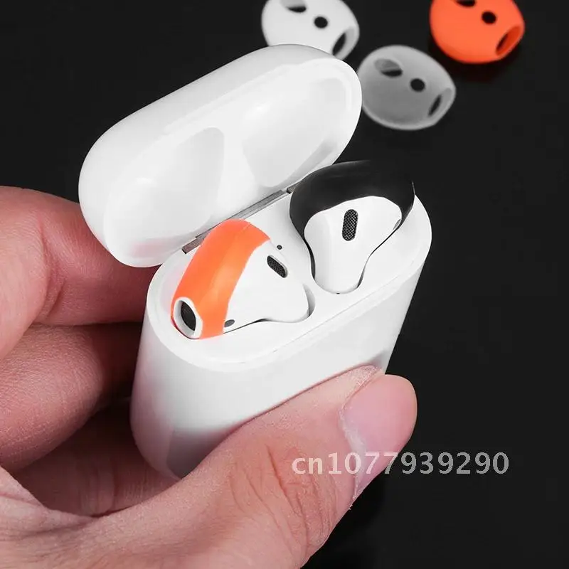 

2 pairs For xiaomi air2 SE anti-lost silicone sleeve wireless Bluetooth headset case ultra-thin non-slip Air 2 ear caps 1 Pair