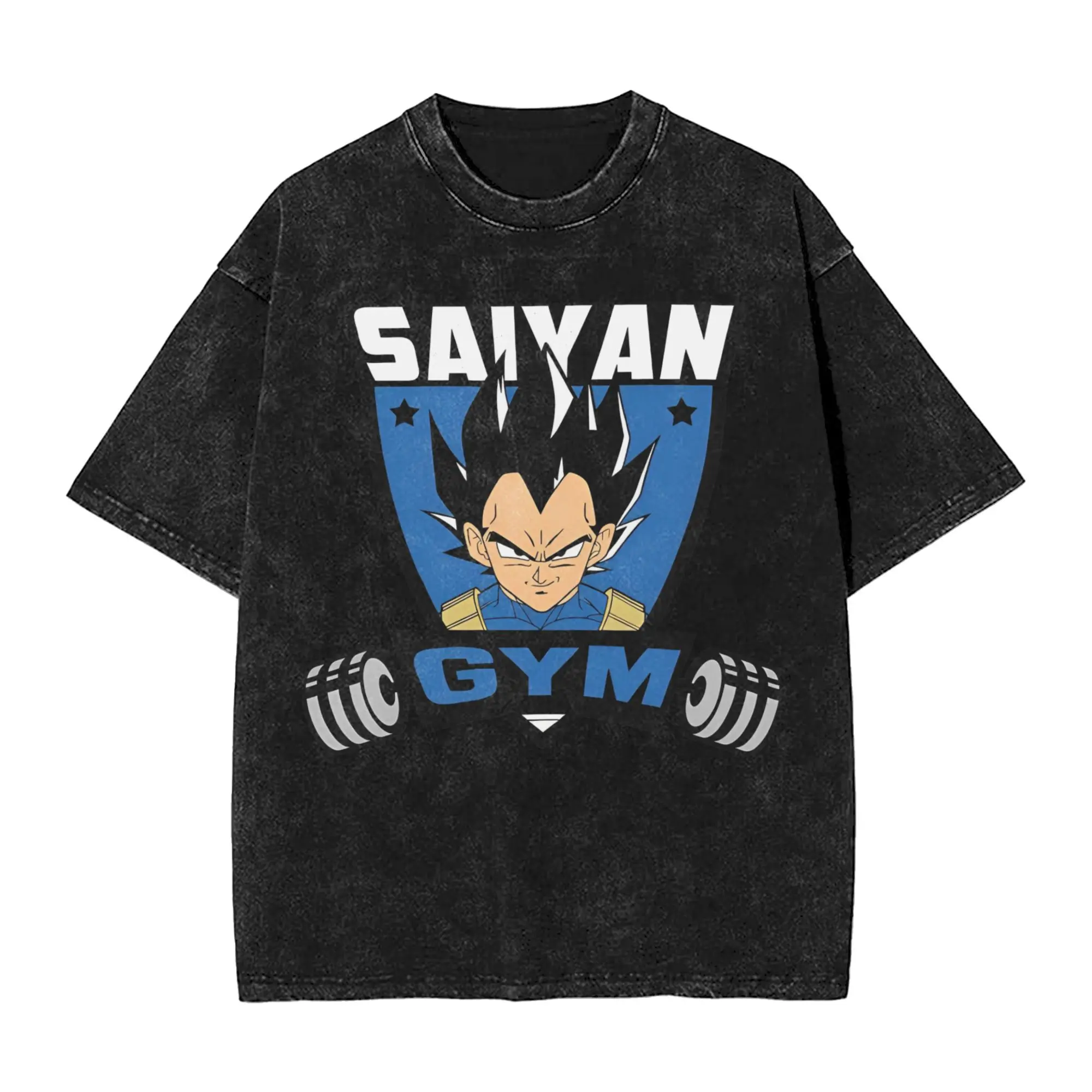 2026 Anime Dragon Ball Z Good Vibes Goku Bedrucktes T-Shirt für Herren und Damen, gewaschenes T-Shirt, hochwertiges Vintage-Baumwoll-T-Shirt