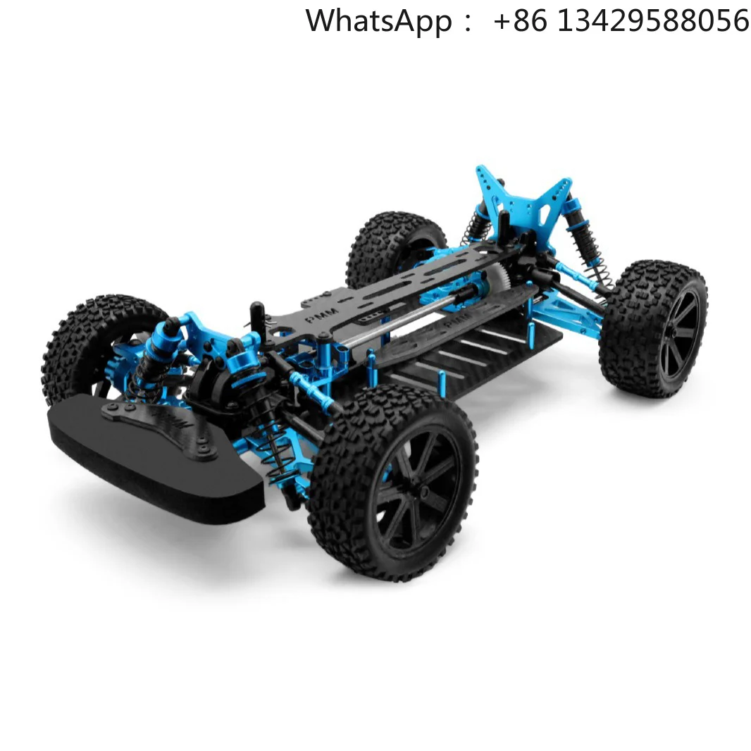 RC Car Upgrade 1/10 TT02B  KIT Frame Carbon Chassis Aluminum Alloy  Frame for 1/10 Rally Car