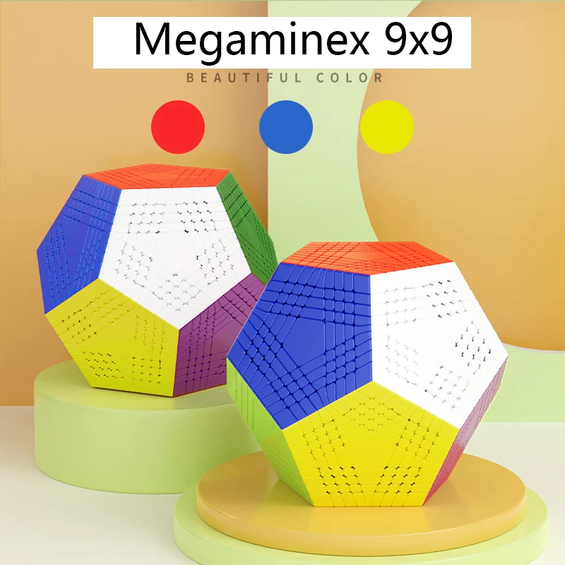 Megaminx 9x9x9 Dodecahedron Cube Speed Magic Cube Educational Toys Children Puzzle Toys Birthday Gift For Kid