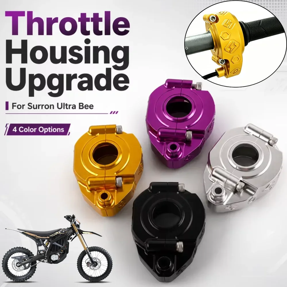 For Sur Ron Ultra Bee Surron Ultrabee Electric Dirt Bike Electronic Accelerator Cover Handle Throttle Control Casing Housing Bas