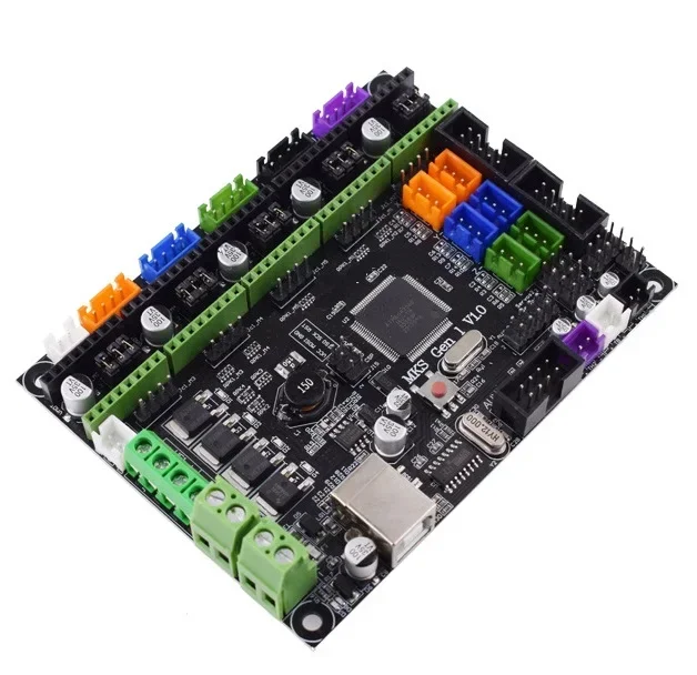 1PCS 3D Printer Accessories MKS GEN L V1.0 Control Board Compatible A4988 DRV8825 For arduino Module