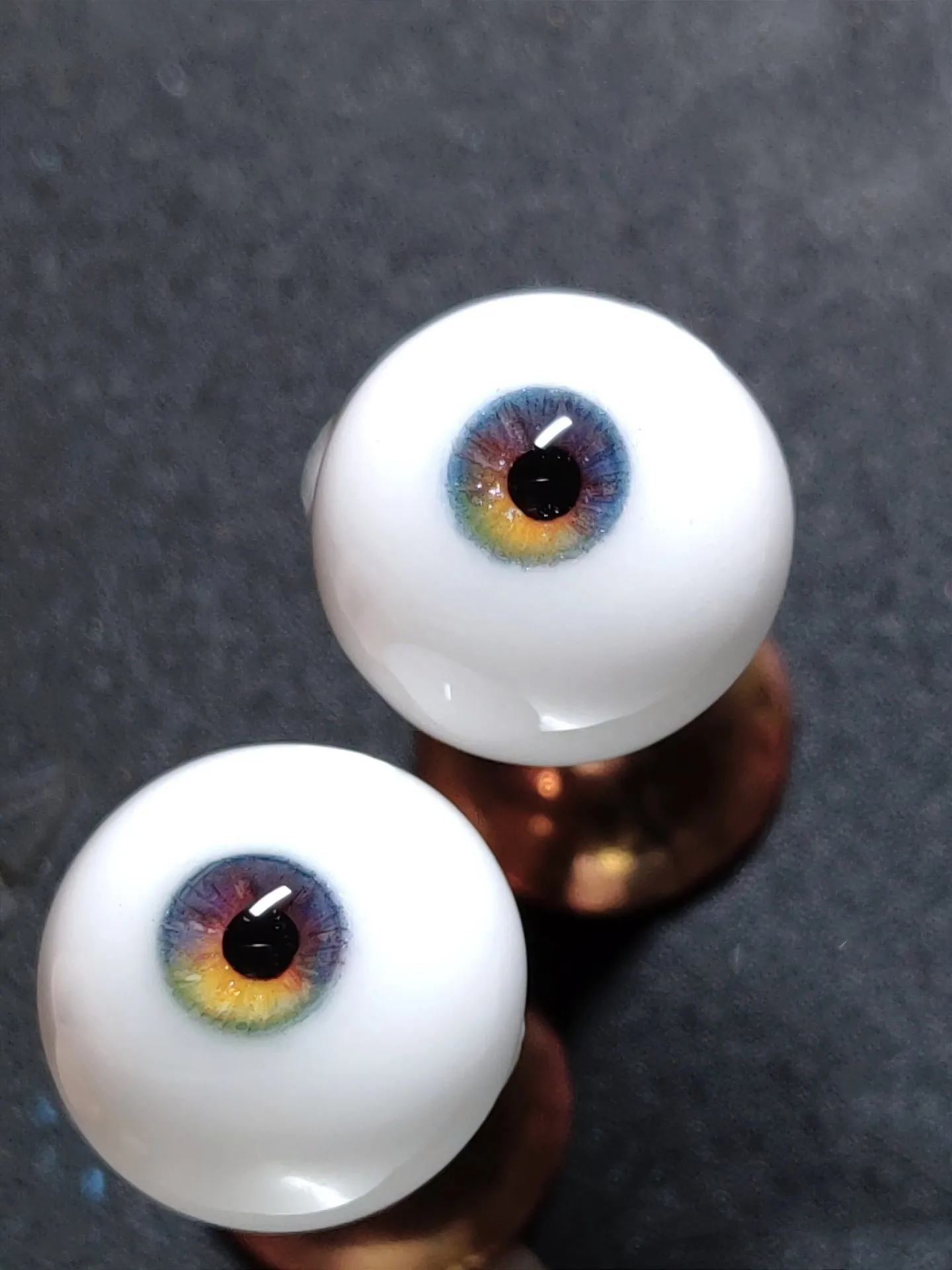 

Beautiful OB11 Doll Safety Eyes, “Nightingale” 14mm-5 BJD Plaster Eyeball Toy Accessories