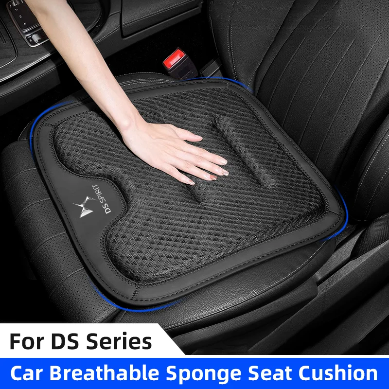 Car Seat Cover For DS SPIRIT DS3 DS4 DS5 DS6 DS7 150e 5LS Breathable Non-Slip Auto Seat Cushion Car Chair Cover Protector Pad