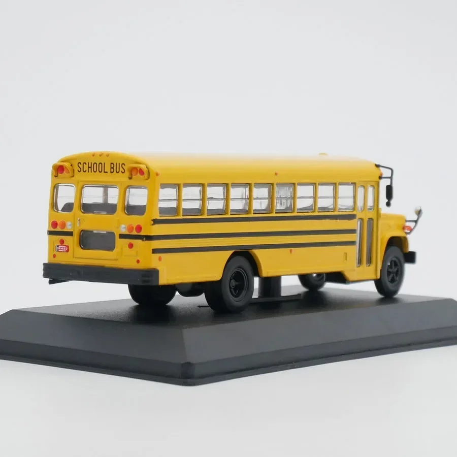 دييكاست IXO 1:72 مقياس جي إم سي حافلة عامة حافلة مدرسية أمريكية سبيكة يموت يلقي نموذج سيارة تحصيل لعبة معدنية سيارة هدية