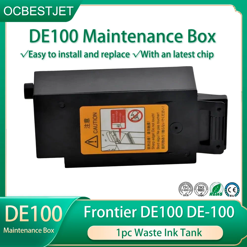 Maintenance Box with Chip C9372 LM4MB1 C12C937201 For Epson Workforce Enterprise AM-C400 AM-C550 Series Printer Waste Ink Tank