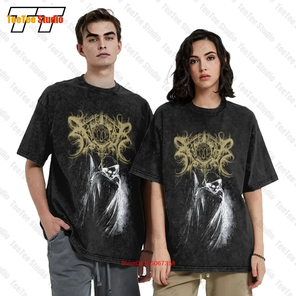 Xasthur Depressive Atmospheric Black Metal Vintage Oversized T-Shirt HFU8