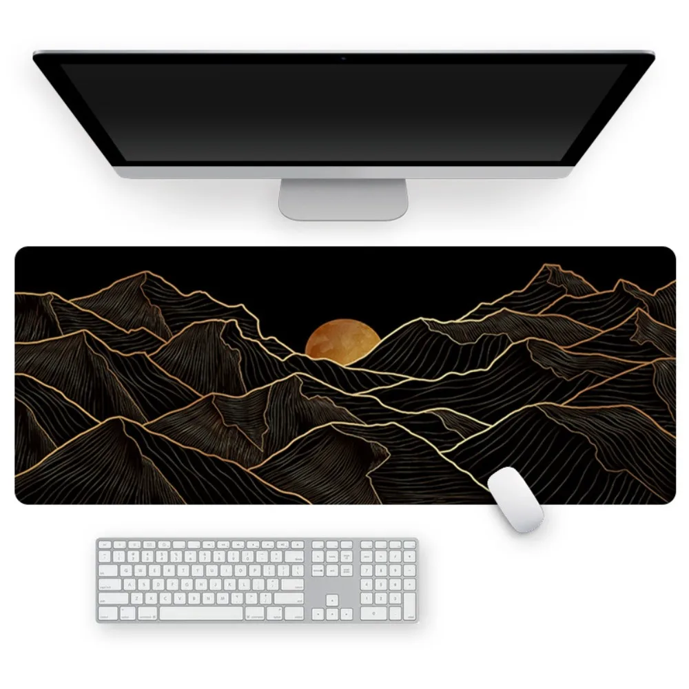 

Large Size Keyboard Mats Stitched Edge EXCO Office Shortcut Mouse Pad Smooth Desk Protector Gaming Mouse Pad
