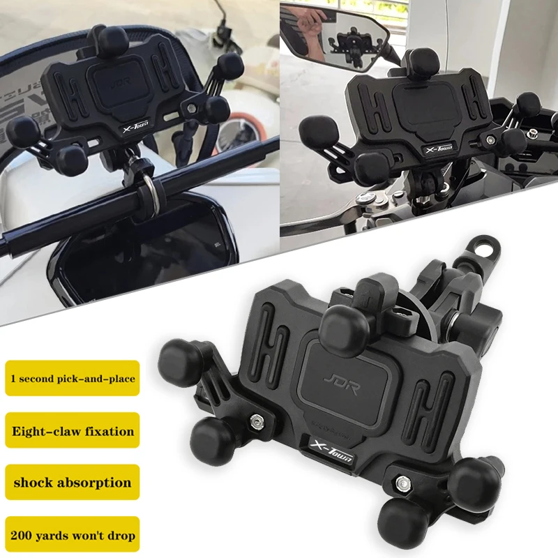 

For KYMCO XTOWN 125i 250i 300i 350 XTOWN125 XTOWN300 XTOWN250 X-TOWN Accessories Motorcycle GPS Phone Holder Navigation Bracket