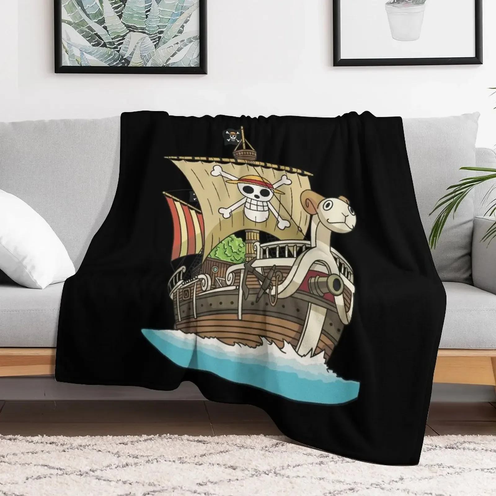 

The going merry Throw Blanket halloween Stuffeds Soft Sofa Quilt Blankets