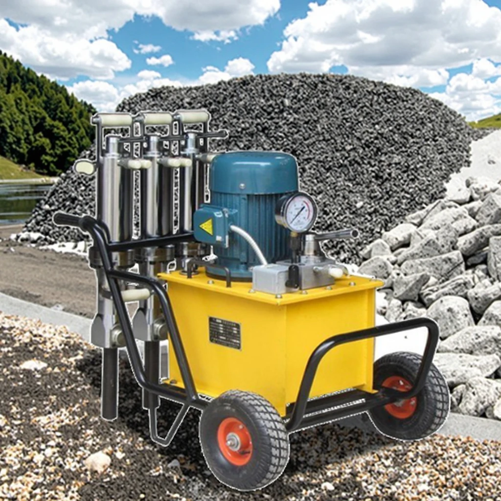 Hydraulic Rock Splitter High Efficiency Stone Cracker For Emergency Rescue Road Renovation Urgent On Site Demolition Project