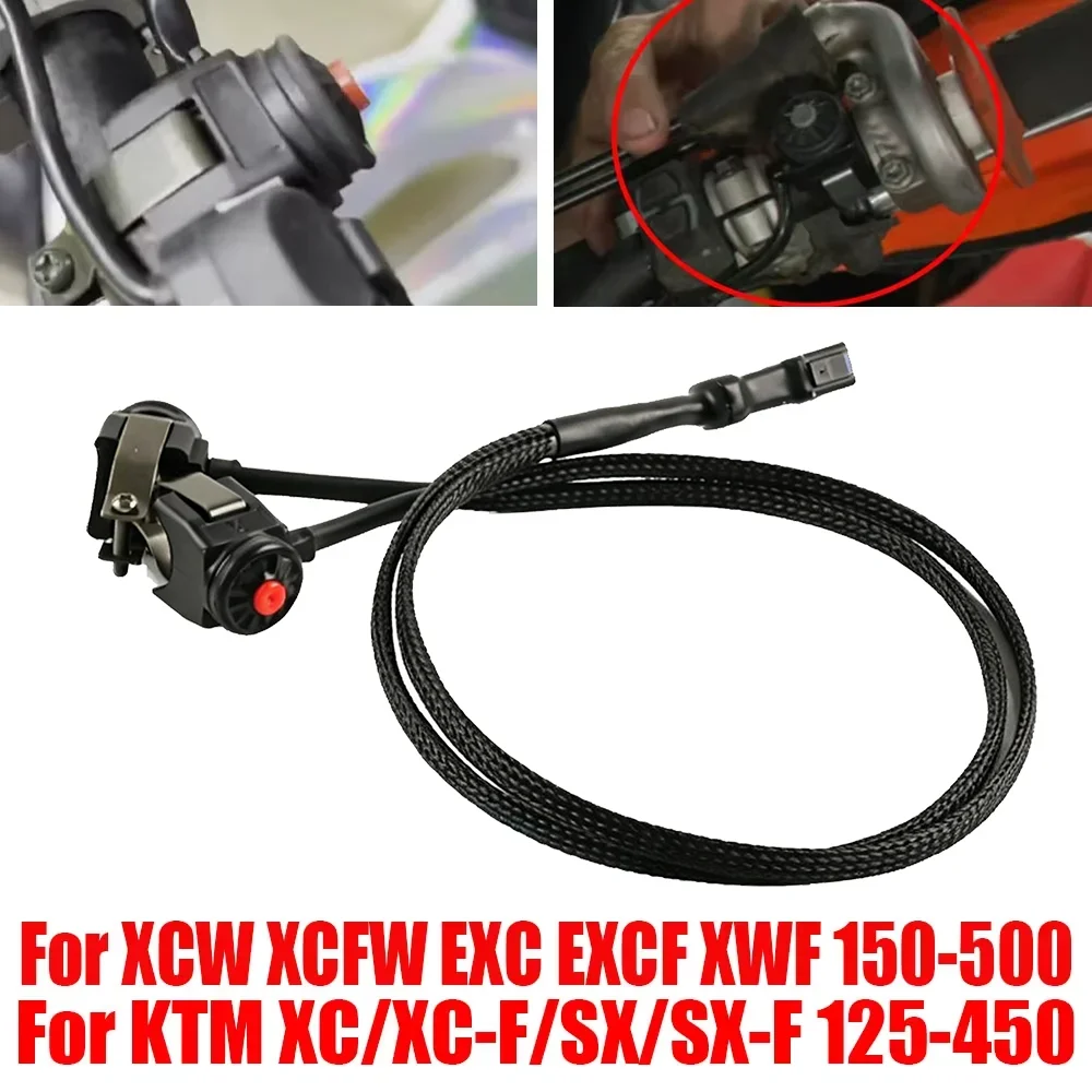 Motorradteile: Zündschalter, Flammenaus-Schalter, Hupenknopf, Anlasser für KTM EXC EXCF XC XCF XCF-W XCW SX SXF 2023-2025