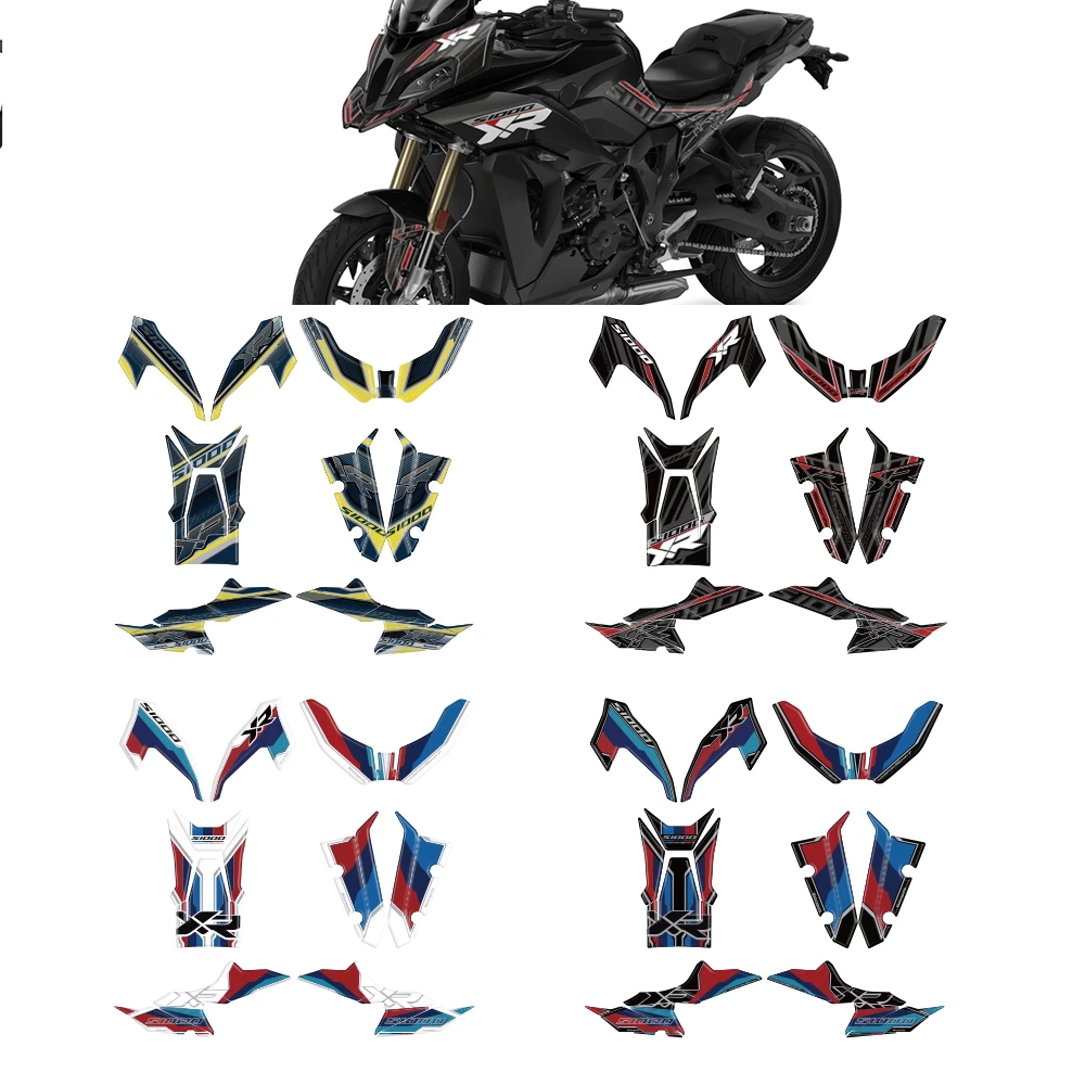 For BMW S1000XR S 1000 XR 2024 2025 Motorcycle 3D Gel Protection System Full Fairing Sticker Protection Kit