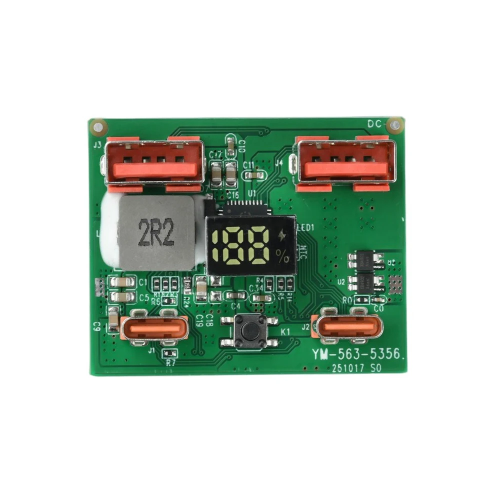 

22.5W IP5356 Fast Charging Module DIY Mobile Power Control Motherboard Multiple Protocol Type-C/USB Interface Support PD/QC/VOOC