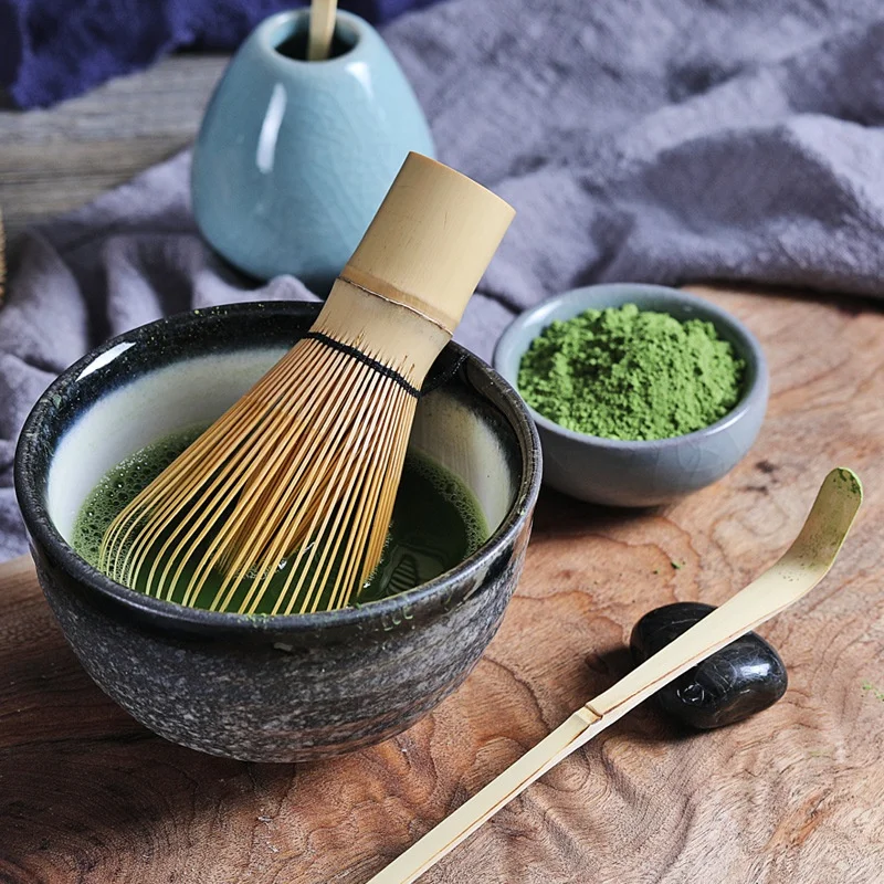

120 Matcha Home Matcha New Powder Whisk Green Tea Coffeeware Kitchen DIY Grinder Bamboo Brush
