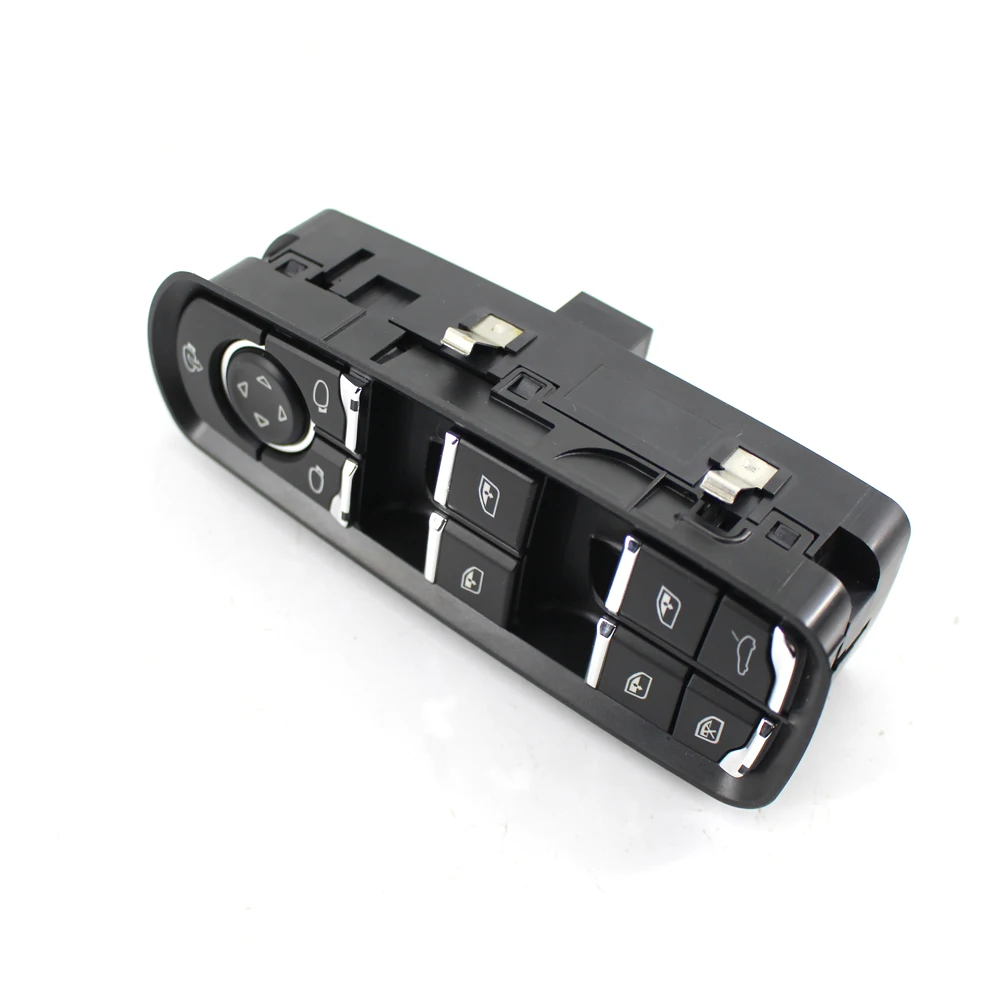 1PCS Master Control Window Lifter Panel Switch For Porsche Panamera Cayenne Macan 7PP959858RDML 7PP959858 R Left Hand Drive LHD