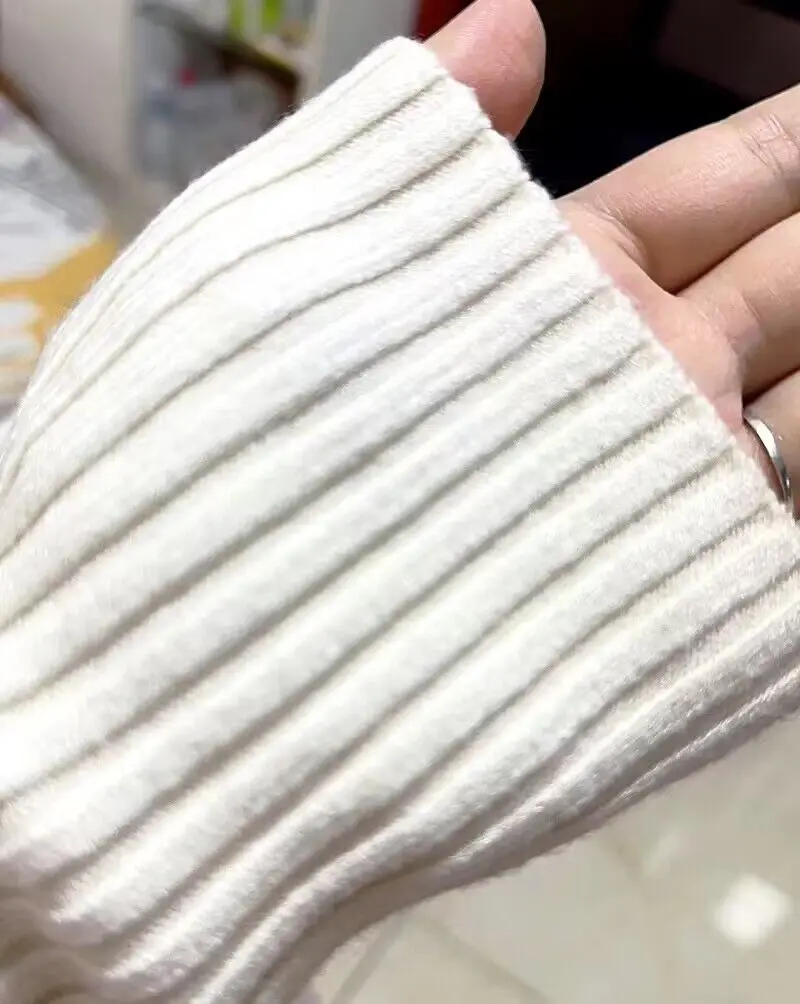 Autumn Winter Bottoming Sweater Women Solid Colors Turtleneck Knitted Long Sleeve Top All-Match Soft Korean Knitwear Pullover