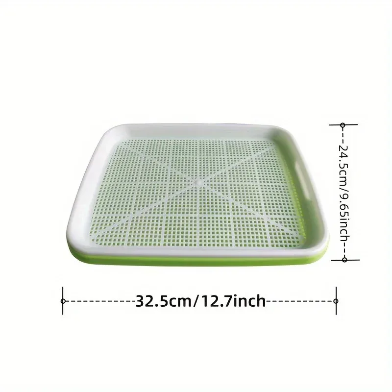 5pcs new home germination tray tray seed germination tray seedling tray wheatgrass seed planting soilless cultivation planting