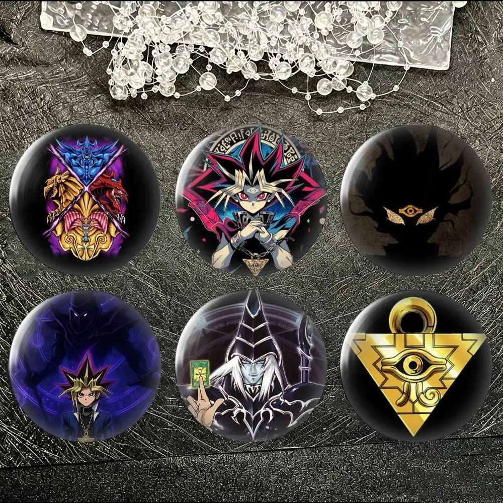 Anime Y-Yu Gi Oh Yugioh  Brooch Metal Badge Brooch, Fashion Decorative Pins for Hat Bag Clothing Decoration Gift