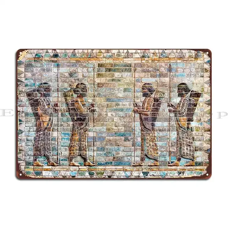 Four Persian Immortals 02 Metal Plaque Cinema Personalized Create Garage Decoration Tin Sign Poster