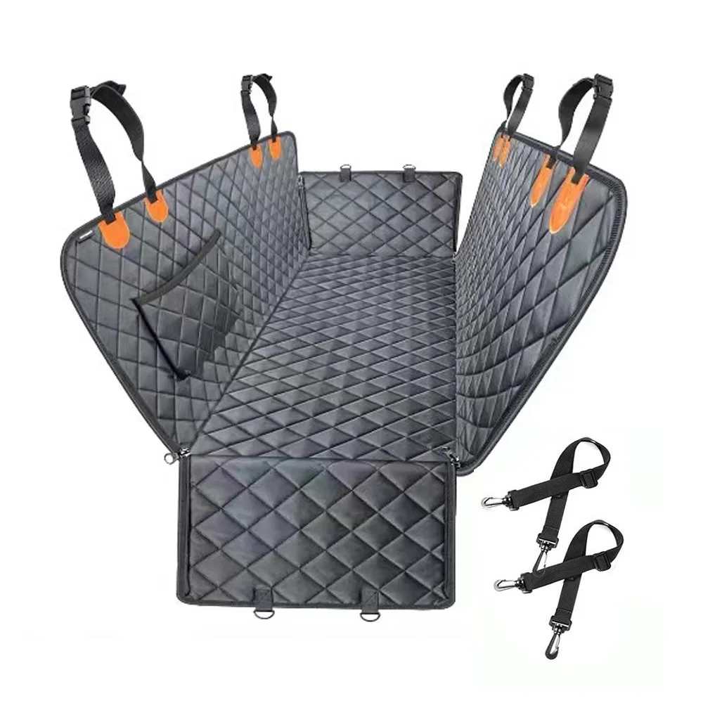 Dog Car Seat Cover for Pets 100% Waterproof Seat Cover Hammock Heavy Duty Scratch Proof Nonslip Durable Soft Back Seat Covers