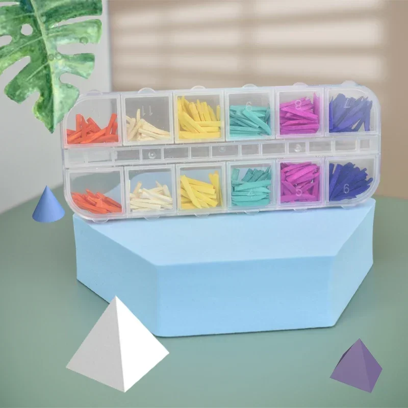 

300pcs/Box Dental Disposable Restoration Interdental Composite Contoured Wood Wooden Wedges