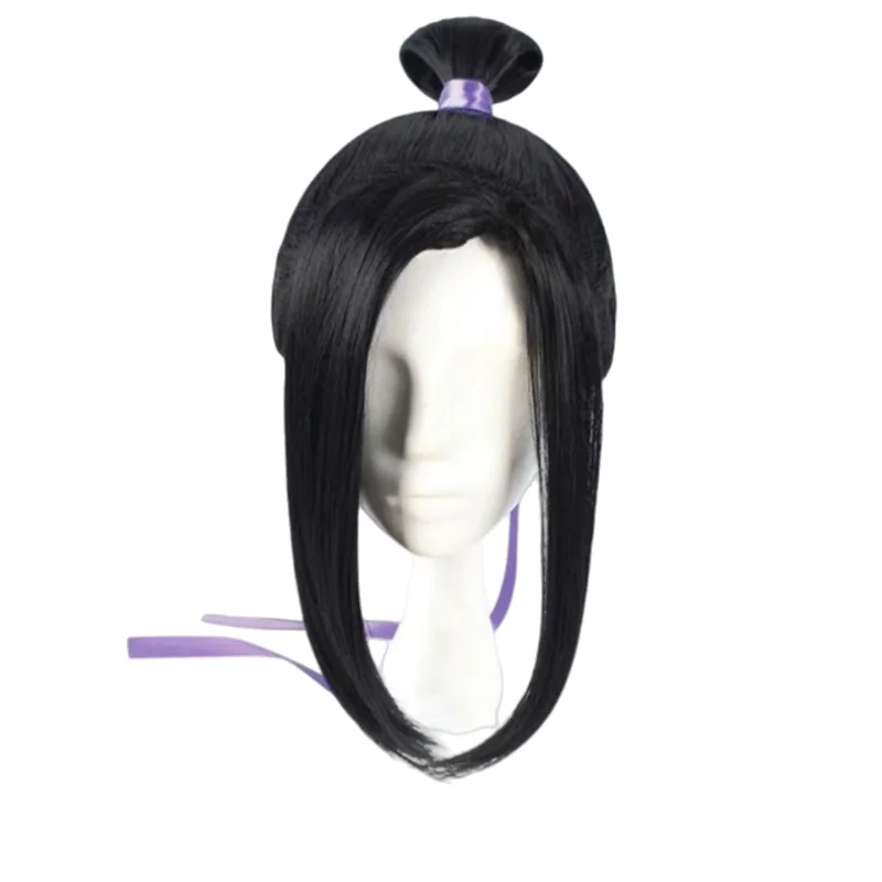 Anime Grandmaster of Demonic Cultivation Jiang Cheng Cosplay Perücke Herren Wuxia Party Performance Requisiten Halloween Zubehör