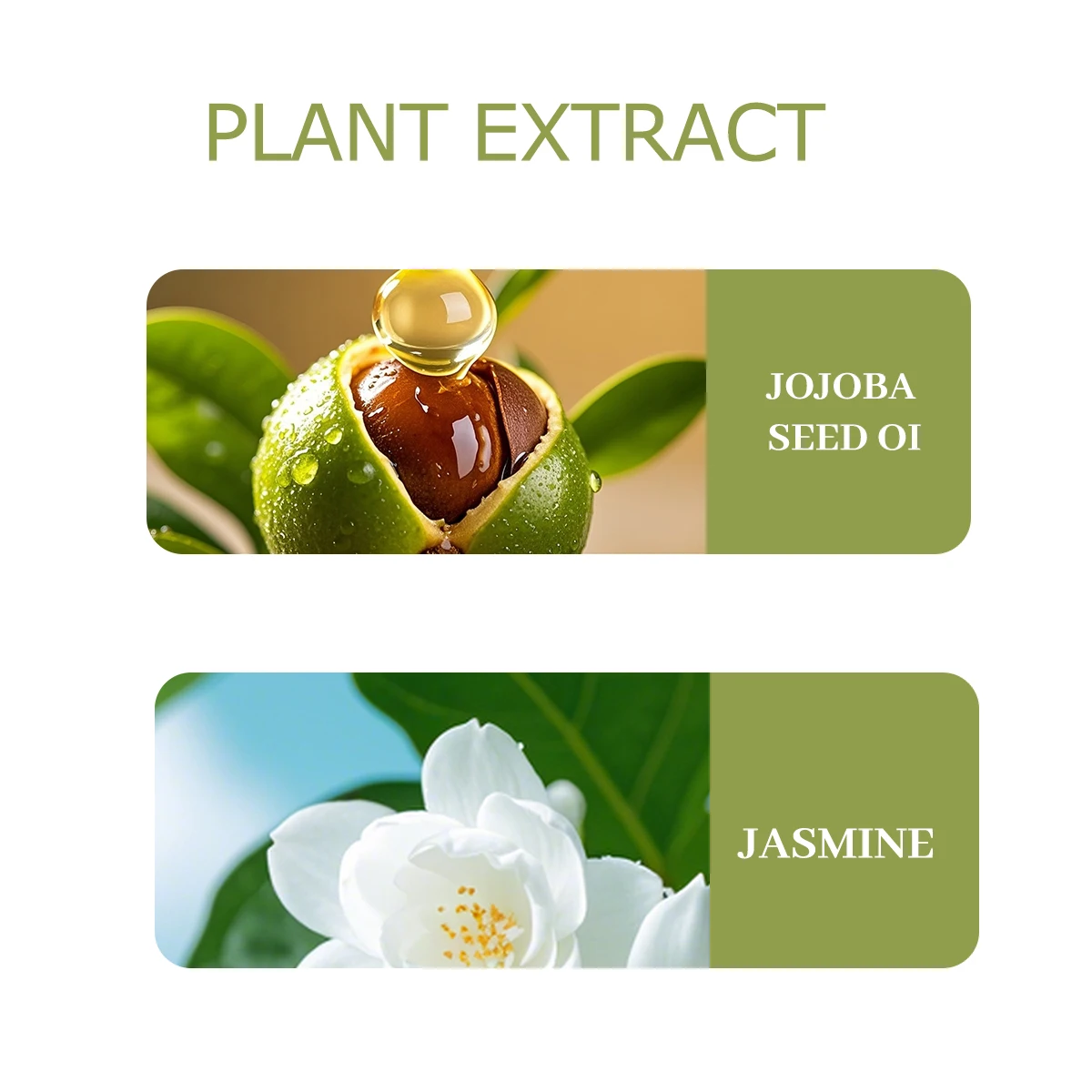 NIVAVIN 30ml/60ml/100ml Jasmine Essential Oil, rich floral scent, soothing and calming, long-lasting fragrance, exquisite gift.