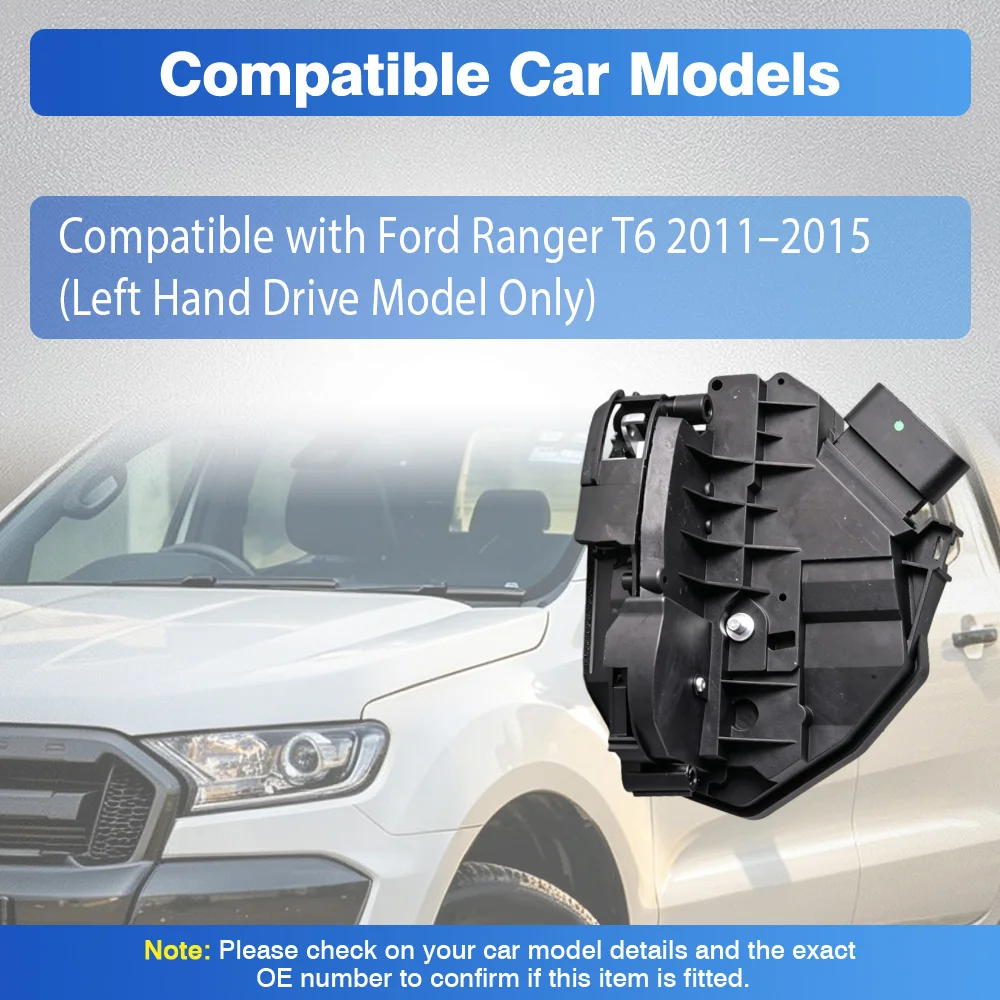 For Ford Ranger T6 2011–2015 Front Left/Right Door Lock Latch Actuator  AB39A21813CB AB39A21812BB, AB39-A21812-BB