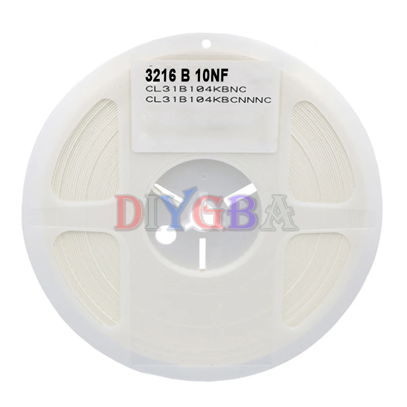 

1Reel 4000PCS 2000PCS 1206 SMD Ceramic Capacitor 10NF 100NF 1UF 2.2UF 4.7UF 10UF 1PF 0603 0805 22PF 22NF 4.7PF 47PF 4.7NF 220NF